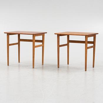 Kurt Østervig, a pair of bedside / side tables, Denmark 1950-60s.