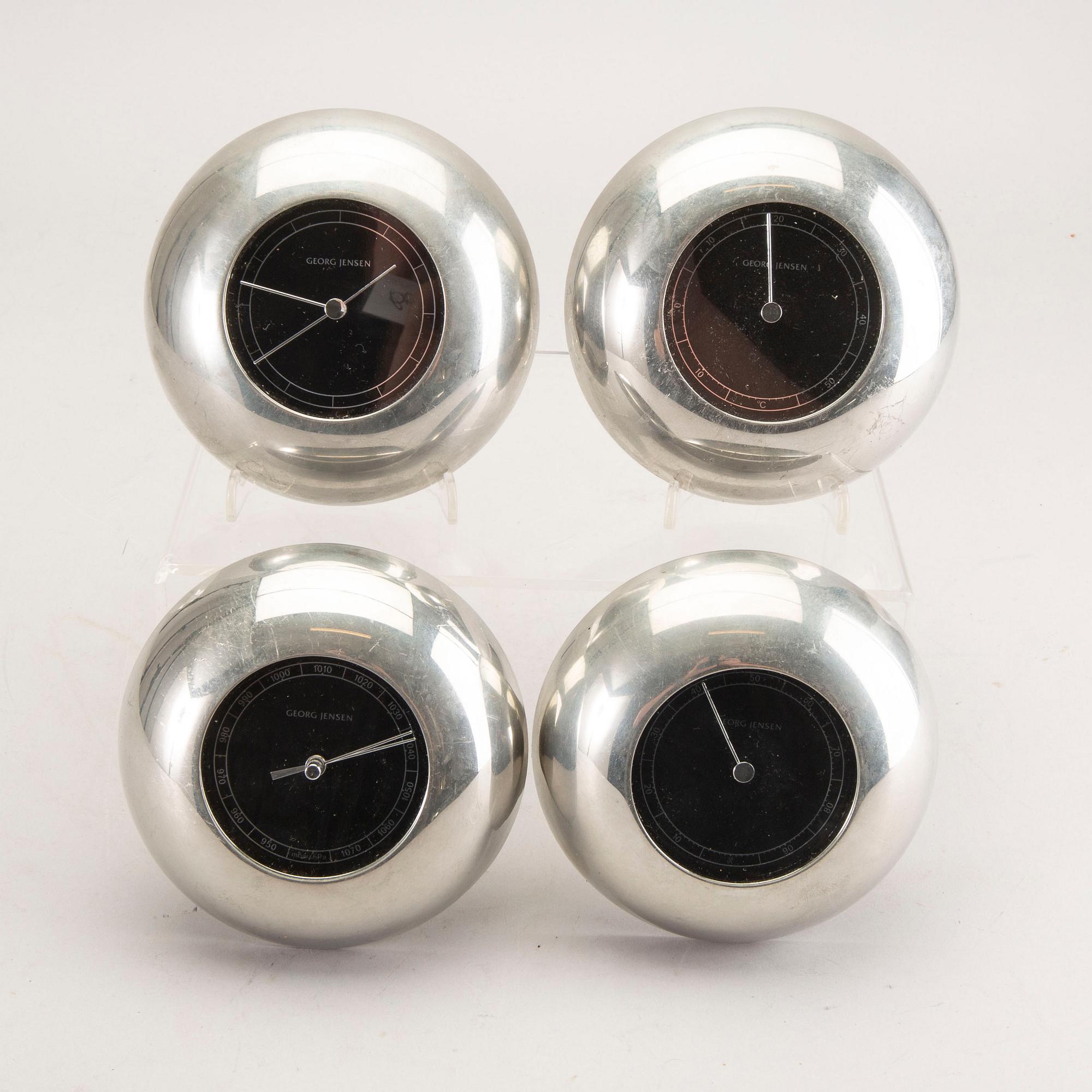 Andreas Mikkelsen,  for Georg Jensen, Weather Station, 4 parts.