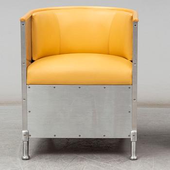 MATS THESELIUS, an 'Aluminium' easy chair, designed 1990.