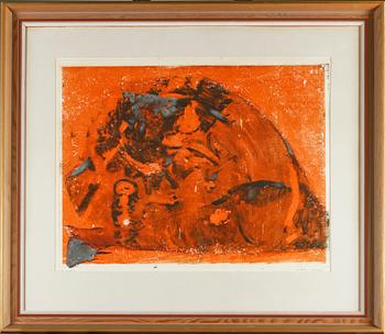 ENDRE NEMES, monotyp, signerad.