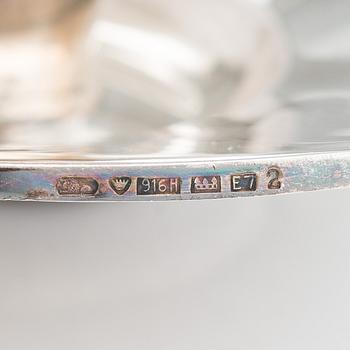 Bertel Gardberg, a pair of silver candleholders for Kultakeskus, Hämeenlinna 1958.