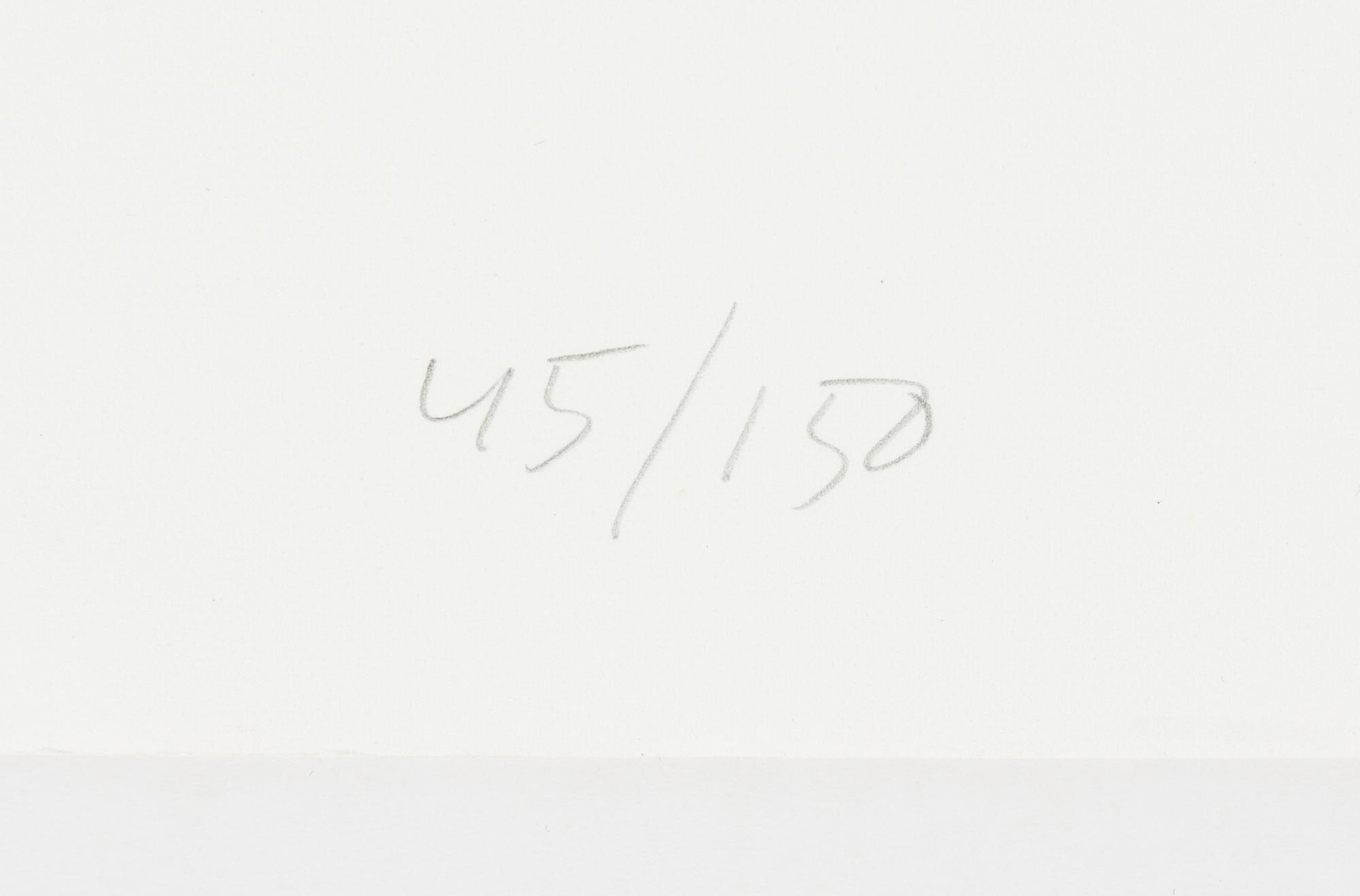 Yrjö Edelmann, färglitografi, 1991, signerad 45/150.