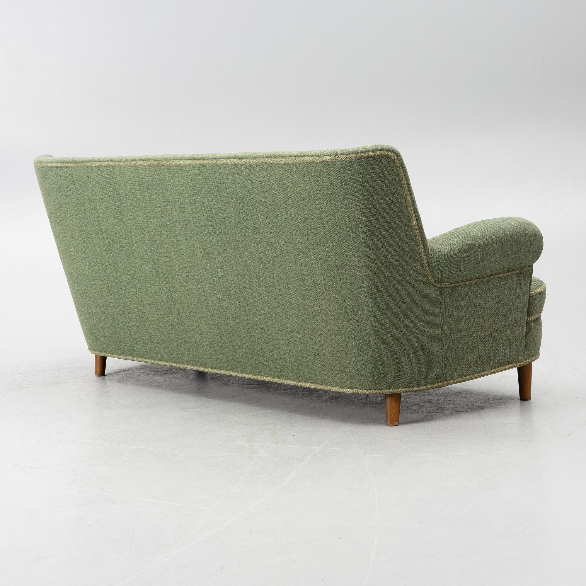 Carl Malmsten, sofa, "Hemmakväll", second half of the 20th century.