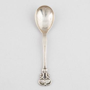Georg Jensen, serving spoon, silver, Denmark 1915-19.