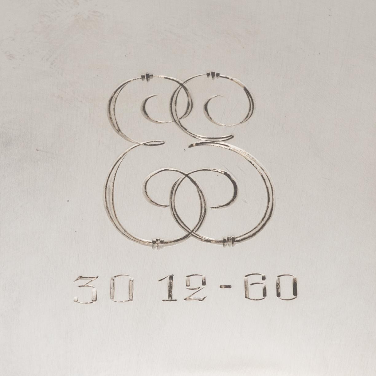 Tapio Wirkkala, fat, silver, TW 100, Kultakeskus, Tavastehus, 1960.