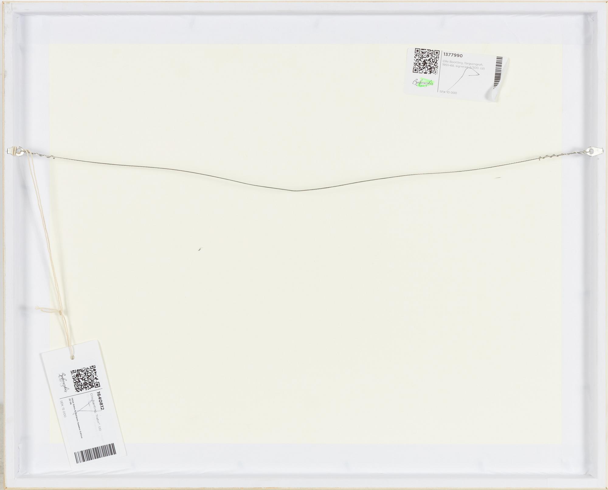 Olle Bærtling, "Hator".