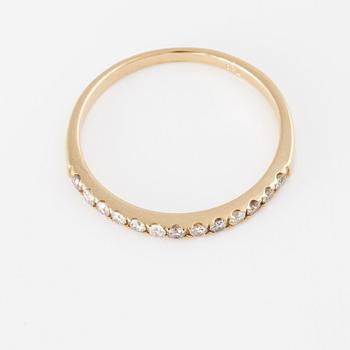 RING, med briljantslipade diamanter ca 0.20 ct.