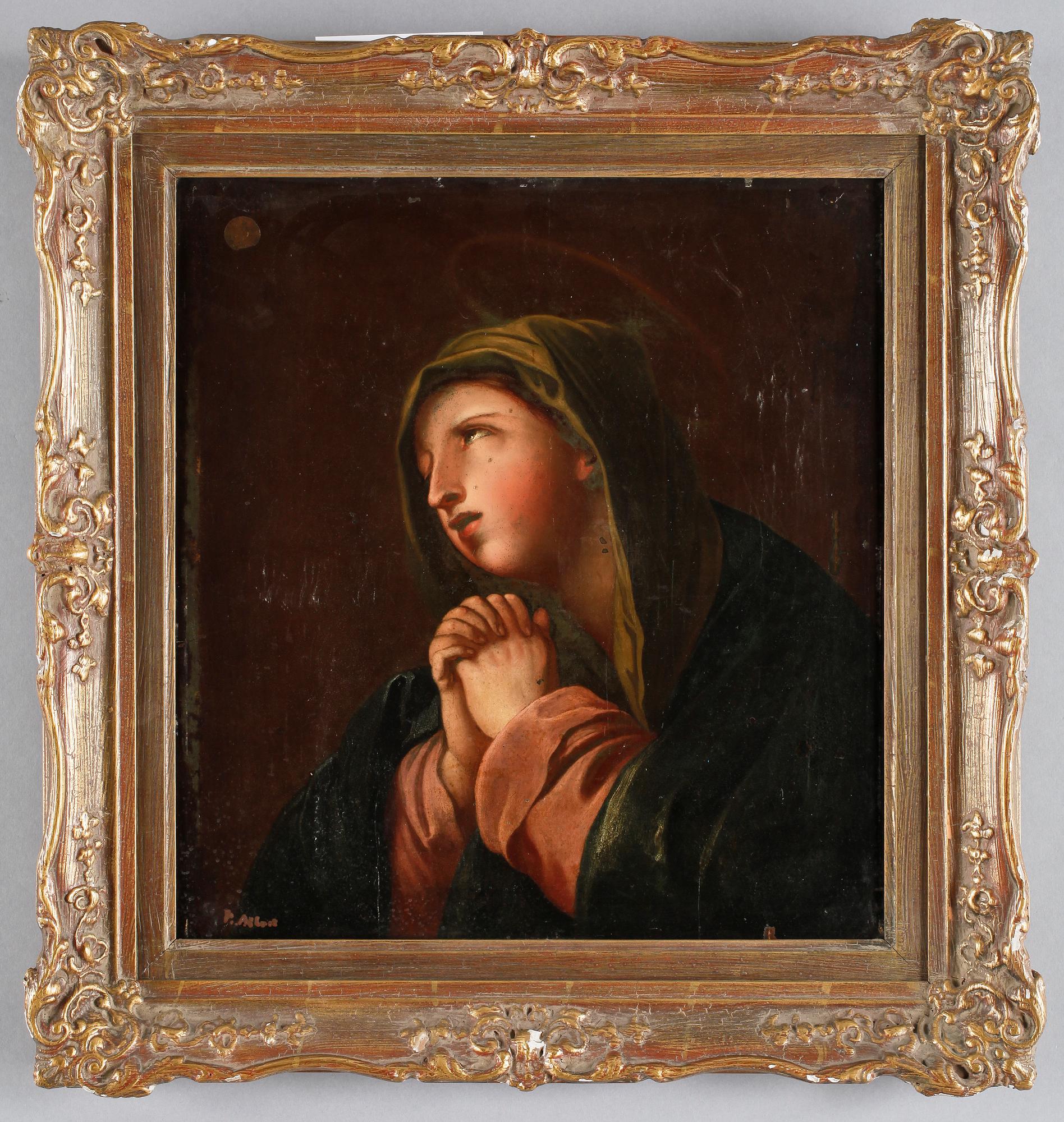 OKÄND KONSTNÄR, olja på plåt, 1700-tal.
