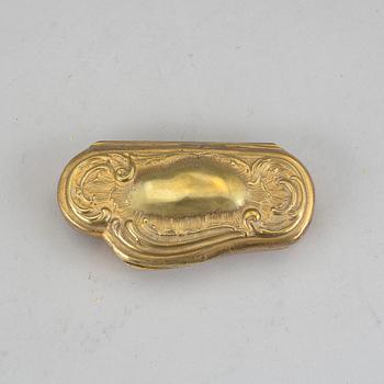 DOSA, mässing, rokoko, 1700-tal.