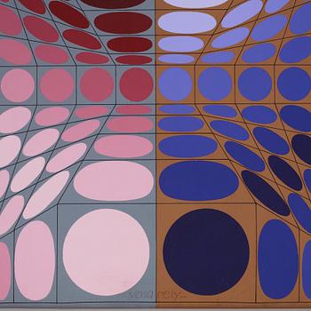 Victor Vasarely, "TELEK".
