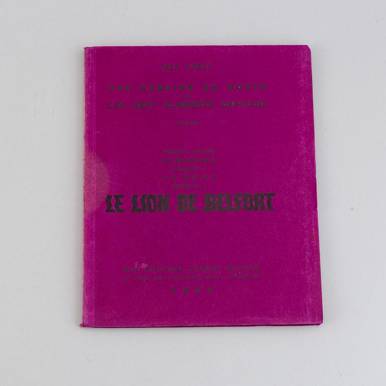 Max Ernst, "Une Semaine de Bonté ou Les Sept éléments capitaux, 1934.