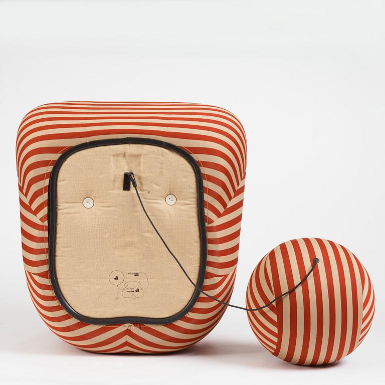 Gaetano Pesce, a "La Mamma" armchair with ottoman model UP5 and UP6 from the 2000 series, B&B Italia, Italy.