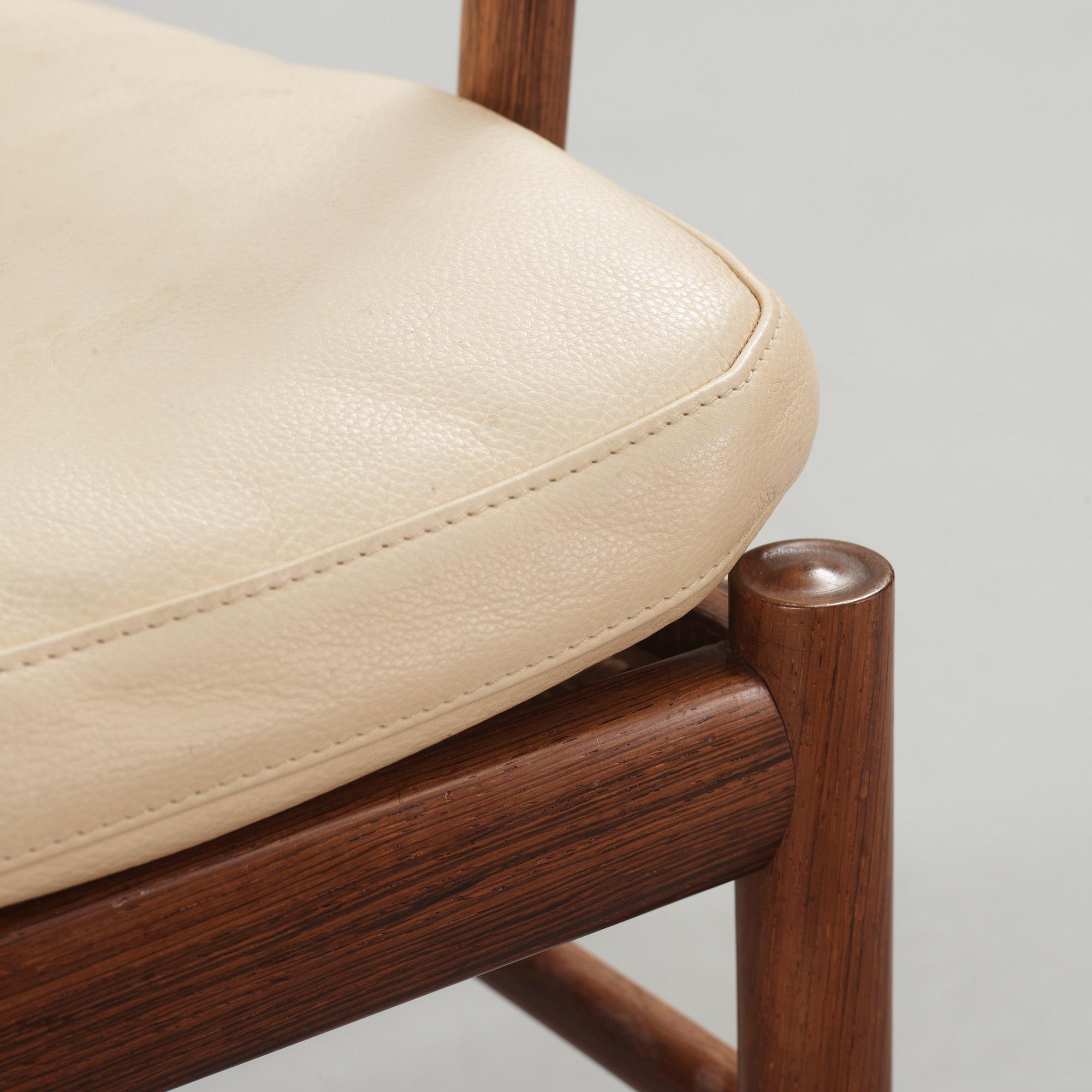 OLE WANSCHER, karmstolar, ett par "Colonial Chair, PJ 149", Poul Jeppesen, Danmark.