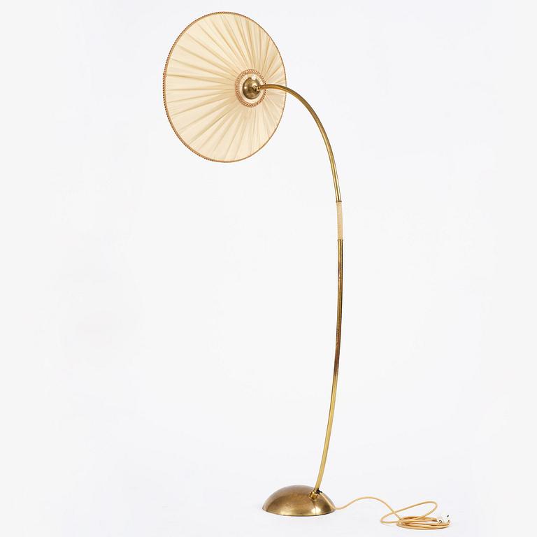 Bröderna Malmströms Metallvarufabrik, a floor lamp model "2673", Malmö, 1940s.