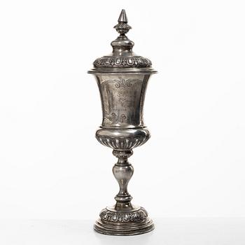 Silver, 15 pieces, 19th-20th century.