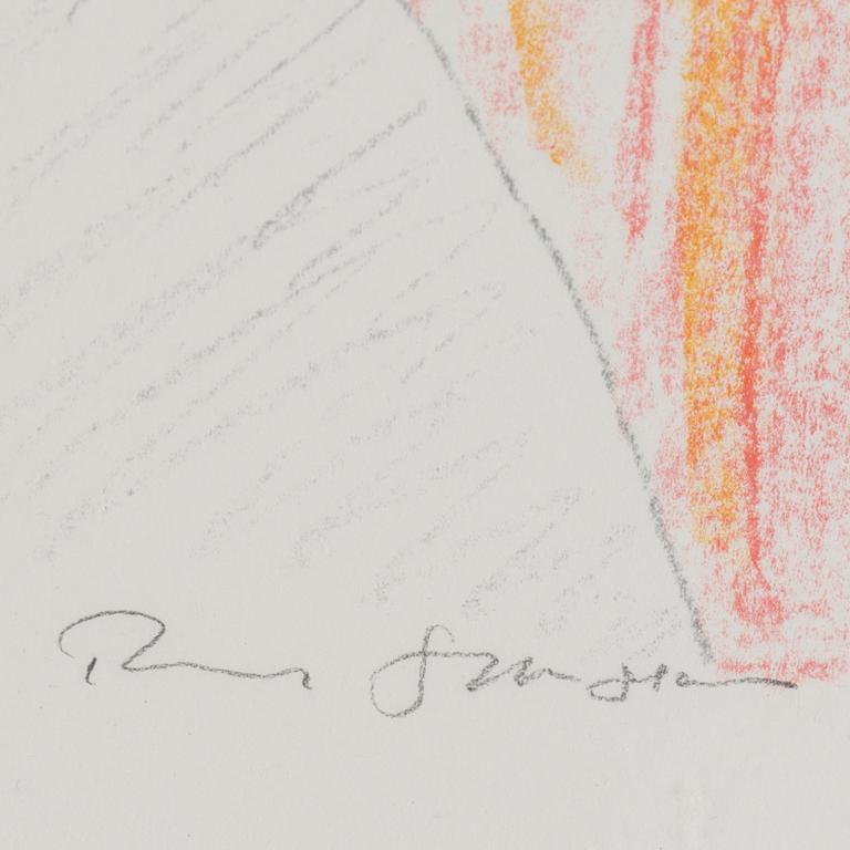 RUNE JANSSON, färglitografier, 3 st, signerade och numrerade 119/120, 118/120, 120/120.