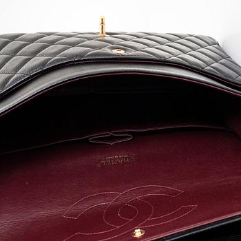 Chanel, a 'Double Flap Bag Maxi' bag, 2013-2014.