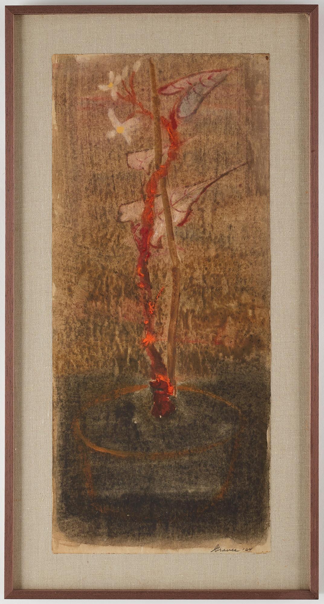 Morris Graves, ”Greenhouse plant”.
