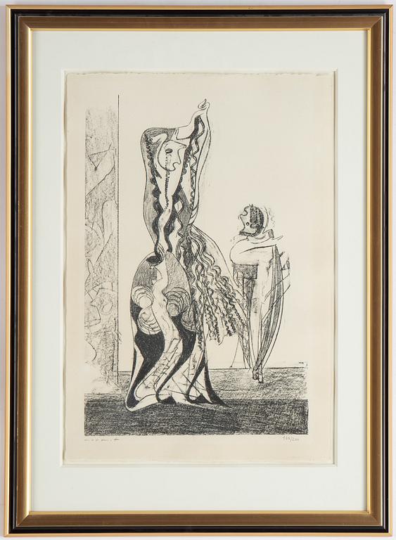 Max Ernst, lithograph, 1950. , signed 166/200.