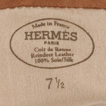 HERMÈS, ett par handskar, storlek 7 1/2.