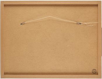 MATT GREENE, utförd 2003, bläck och färgkrita på papper.