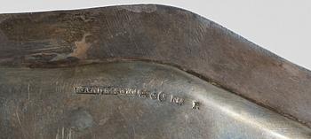 BÄGARE, 2 st samt FAT, silver, K. Anderson resp GAB, 1906-24.