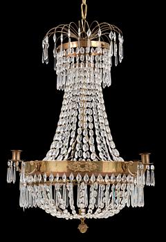 LJUSKRONA, delvis senempire och 1800-talets mitt. H 75.