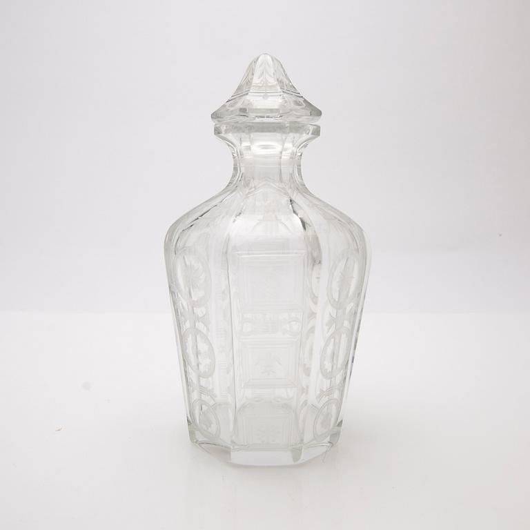 Edward Hald, Flakong, 922, Orrefors, 1930, gravör E.R.