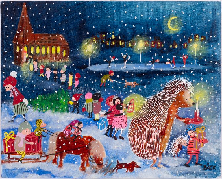 Ann-Marie Bäck, Vinterkväll.