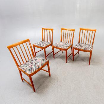 Bertil Fridhagen, stolar, 4 st, Bodafors, 1960-tal.