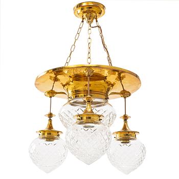 Ceiling lamp, first half of the 20th century.