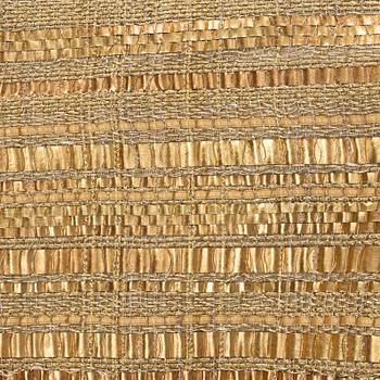 Chanel, a gold bouclé jacket, size 34.