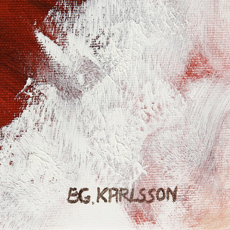 BENGT-GÖRAN KARLSSON, Olja på duk, signerad.