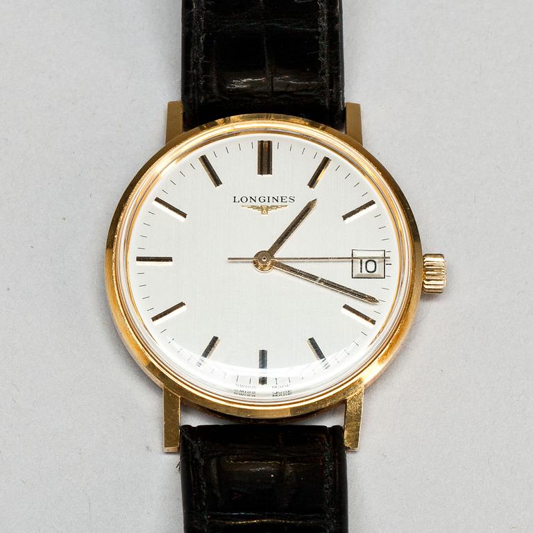ARMBANDSUR, 18K guld, Longines.