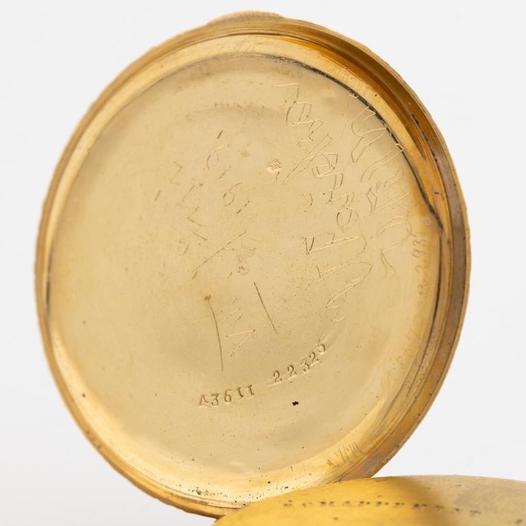 Pocket watch, 42 mm.