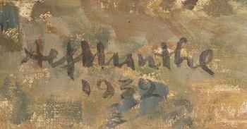 Alf Munthe, grove of trees.