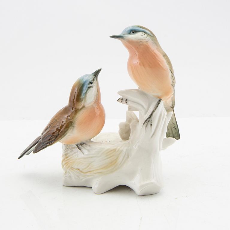 Figurines 4 pcs Roenthal/Hutschenreuther/Rudolstadt Germany porcelain mid-1900s.
