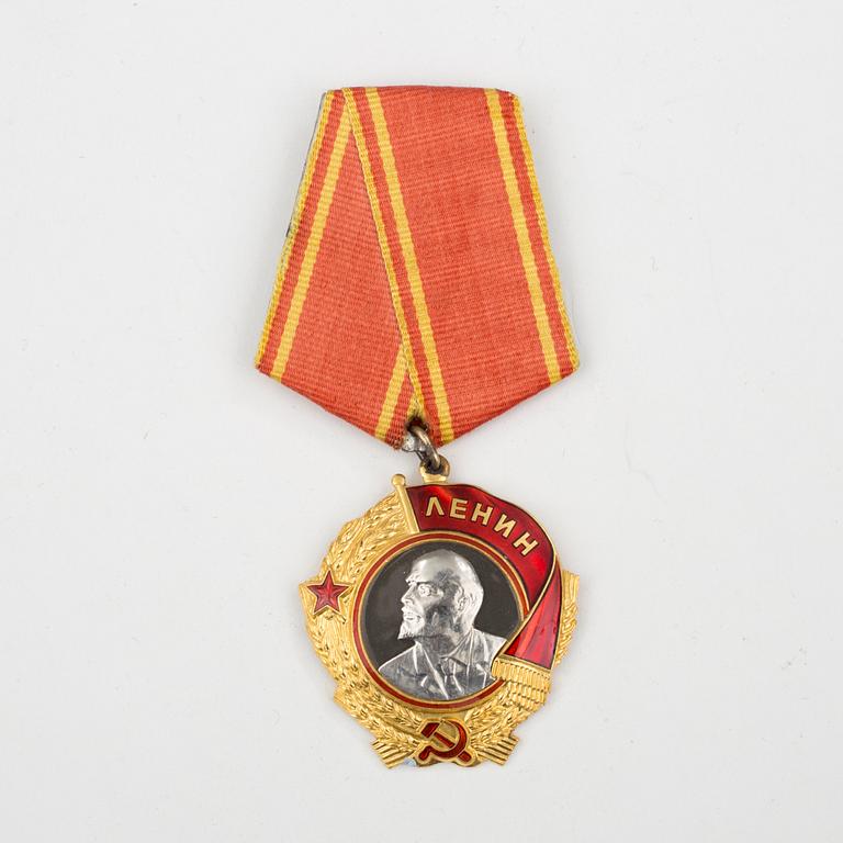 LENINORDEN, Sovjetunionen, numrerad 126323.