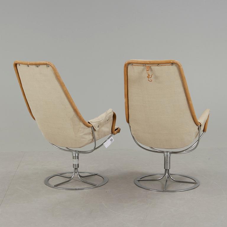 FÅTÖLJER, ett par, "Jetson", Bruno Mathsson.