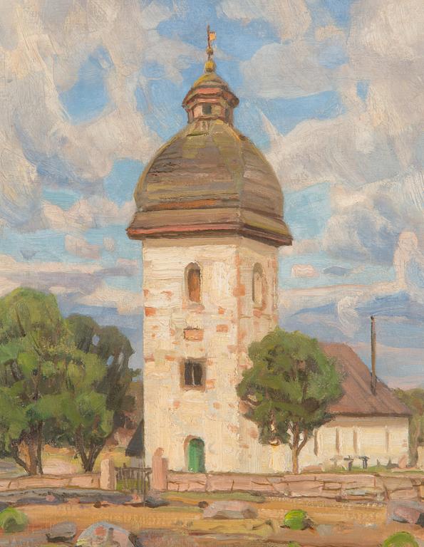 Victor Westerholm, Vårdö Church.