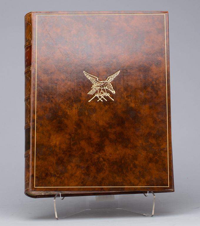BÖCKER, 3 vol, "Svenska Fåglar", M,W & F von Wright, Stockholm, 1927-1929.