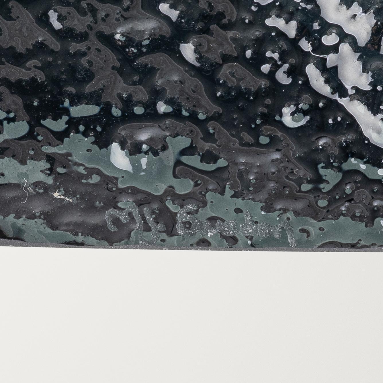 Mats Jonasson, a cup and two glass scukptures, "Safari", Målerås, Sweden.