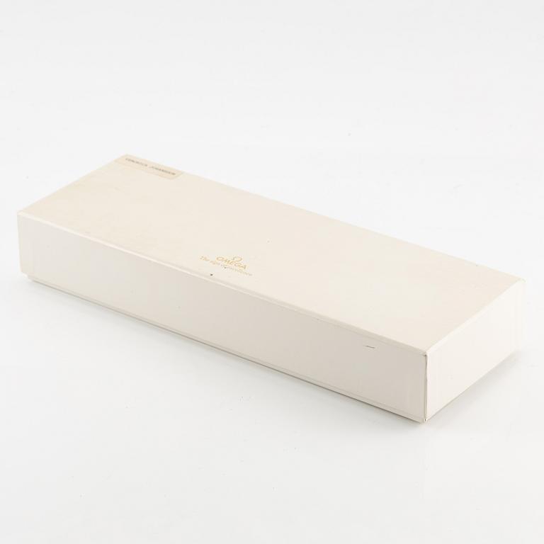 Omega, 18K gold, Seamaster, Jubilee, wristwatch, 32.5 mm.