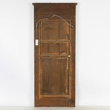 Mirror/wall panel, late Gustavian, circa 1800.