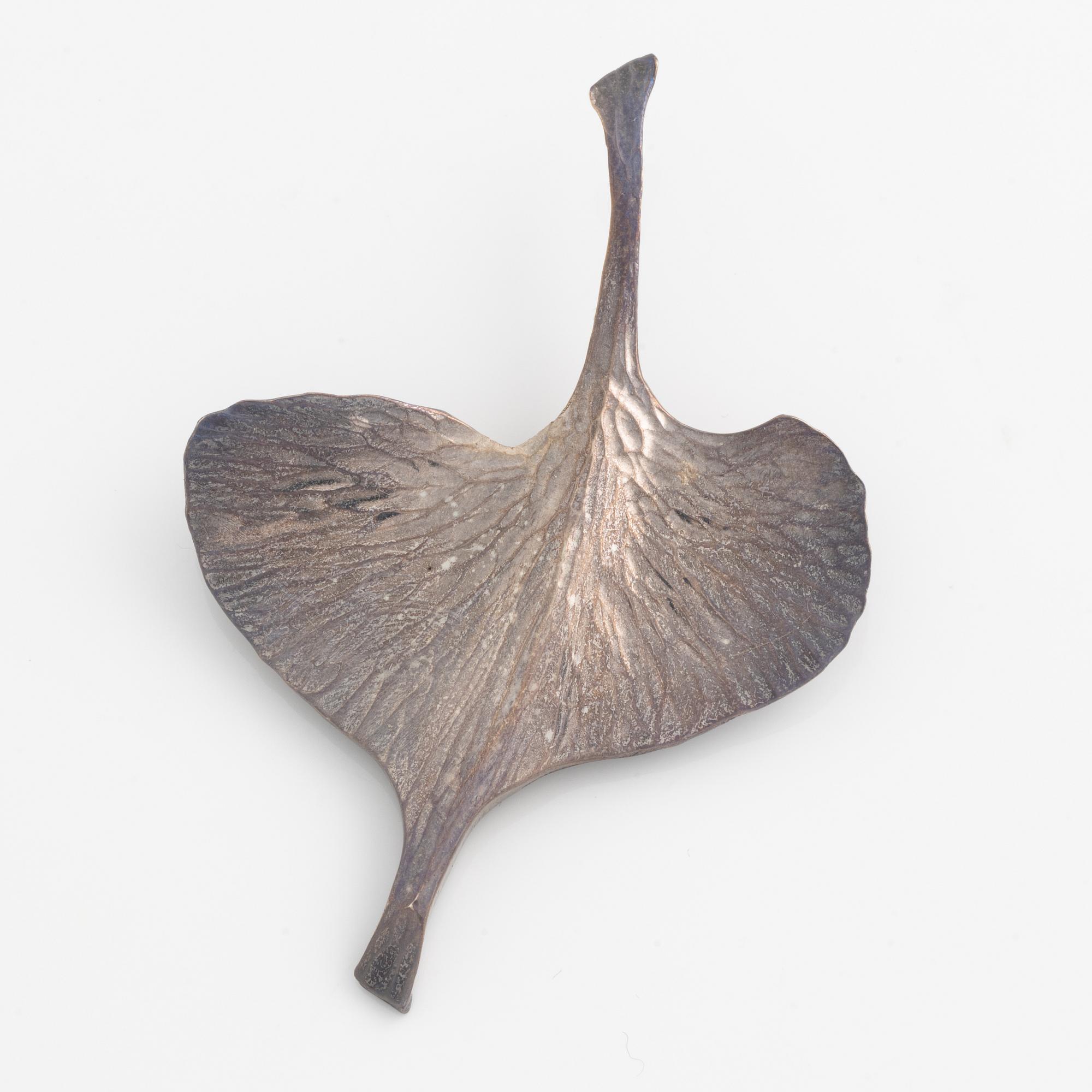 Rey Urban, brosch, silver, Stockholm, 1972.