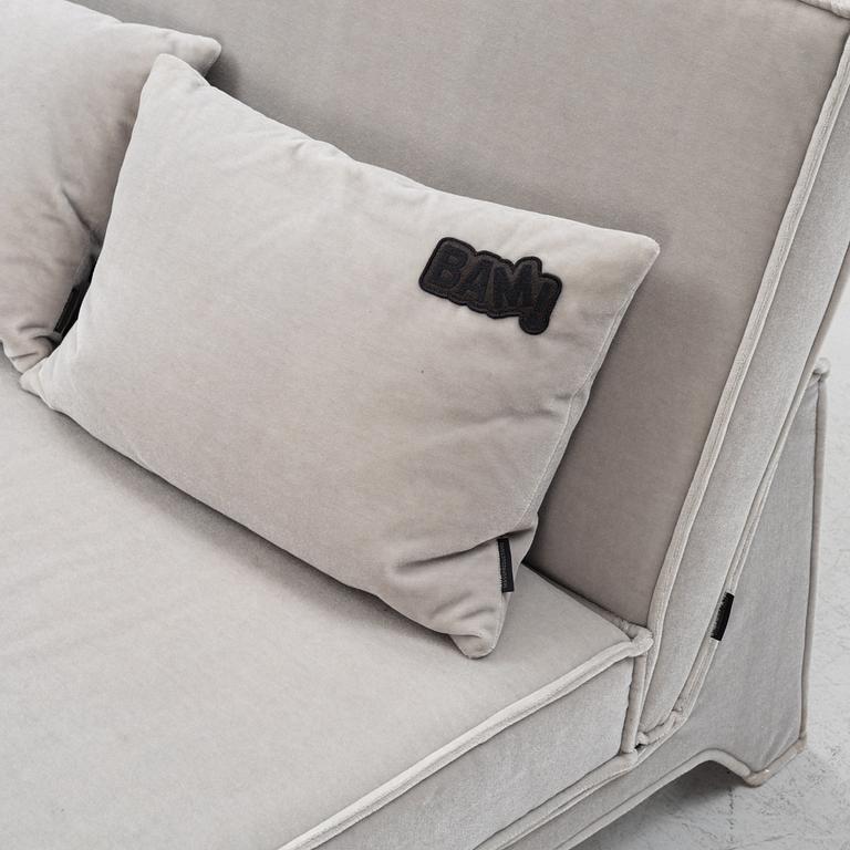 Chris Martin, a 'BAM!' sofa, Massproductions.
