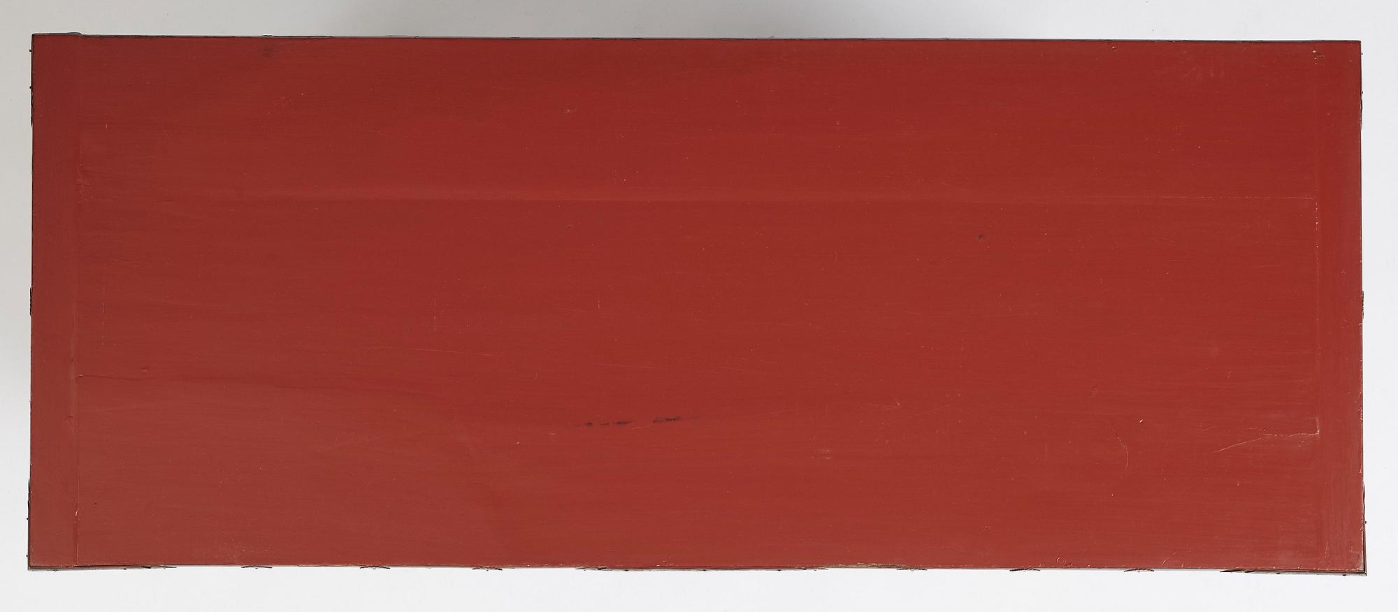A Japanese lacquered and qilded Buddhist altar table or Butsudan.  Edo period (1603-1868).