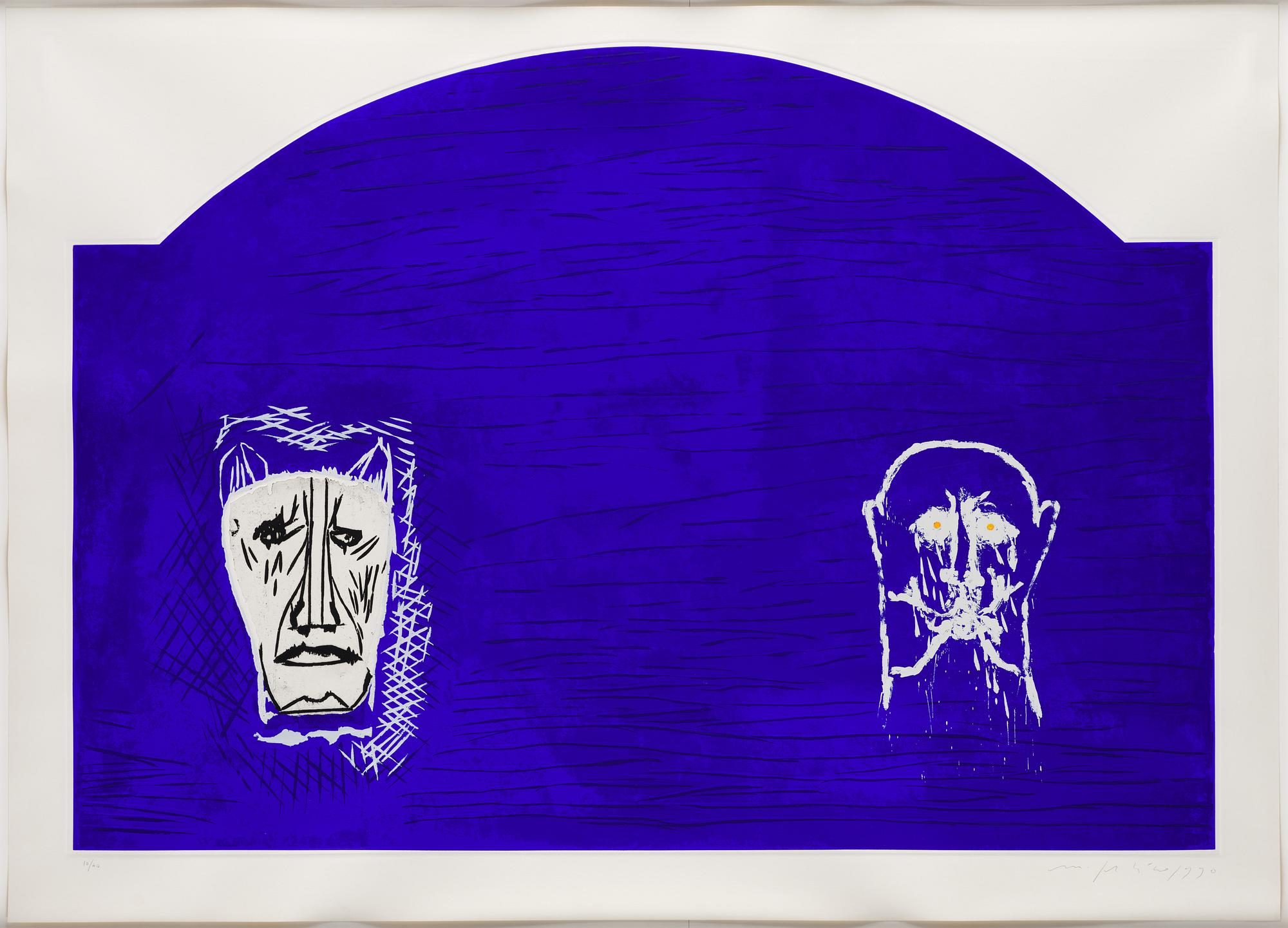 Mimmo Paladino, "Anacreonte".