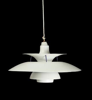 TAKLAMPA, PH-5 lampa. Poul Henningsen för Louis Poulsen. Diam 50. Höjd ca 30 cm.