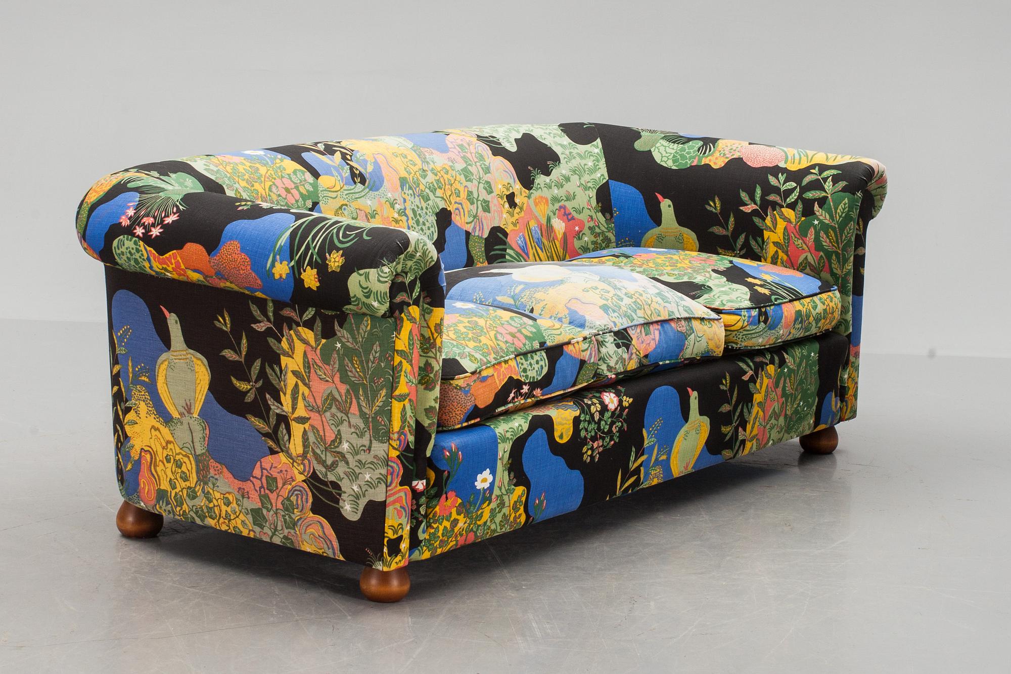 SOFFA, "Chesterfield", Josef Frank, Firma Svenskt tenn.